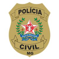 Logo da Polícia Civil de Minas Gerais - instituição parceira no posto de identificação